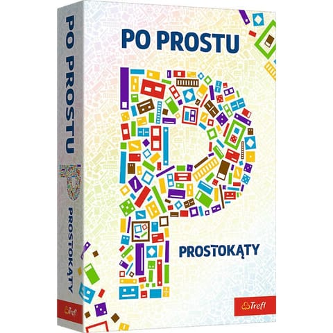 ⁨Po prostu P Prostokąty gra 02437 Trefl⁩ w sklepie Wasserman.eu