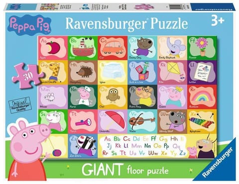 ⁨PROMO Puzzle 24pcs Peppa Pig Peppa Giant 031160 Ravensburger⁩ at Wasserman.eu