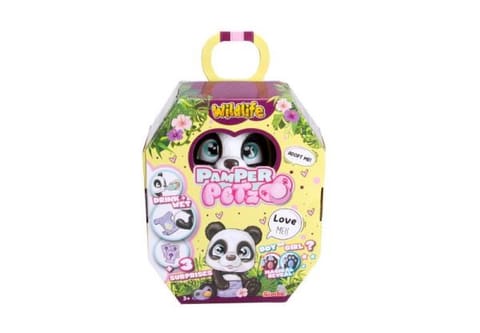 ⁨Pamper Petz Panda from the diaper gang Simba⁩ at Wasserman.eu