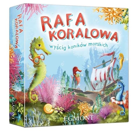 ⁨Coral Reef. Seahorse race game EGMONT⁩ at Wasserman.eu