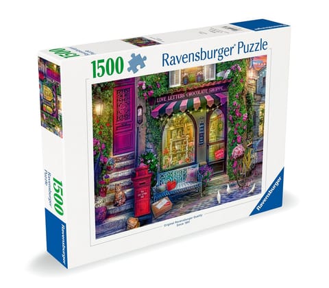 ⁨Puzzle 1500 Sklep z czekolad?⁩ w sklepie Wasserman.eu