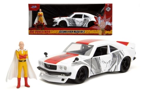 ⁨JADA One Punch Man 1974 Mazda RX-3 1:24 325-5058⁩ w sklepie Wasserman.eu