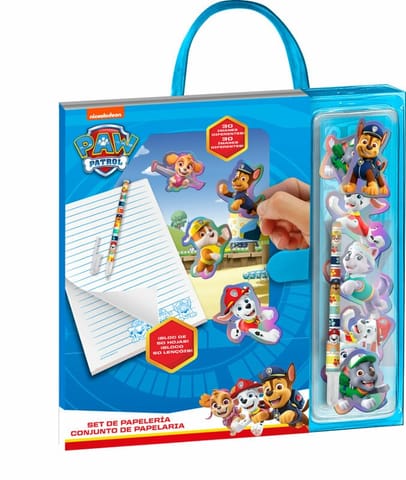 ⁨Zestaw piśmienniczy ,magnesy, długopis, zeszyt 30x31cm Psi Patrol PAW PATROL PW19726 Kids Euroswan⁩ w sklepie Wasserman.eu