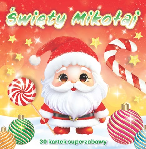 ⁨Święty Mikołaj (30 kartek superzabawy)⁩ w sklepie Wasserman.eu