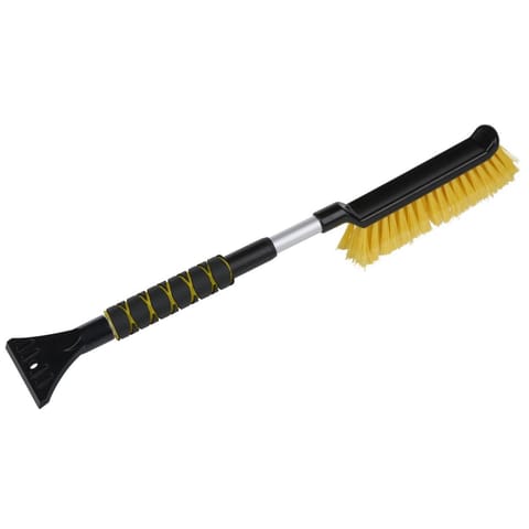 ⁨SKROBACZKA DO SZYB ZE SZCZOTKĄ TELESKOPOWĄ ŻÓŁTA⁩ w sklepie Wasserman.eu