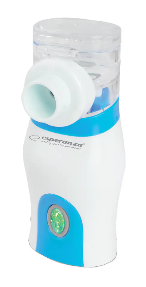 ⁨Inhalator do twarzy Esperanza MIST ECN005 (kolor biało-niebieski)⁩ w sklepie Wasserman.eu