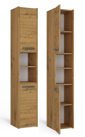 ⁨Topeshop S30 ARTISAN bathroom storage cabinet Oak⁩ at Wasserman.eu