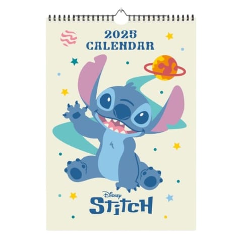 ⁨Disney Stitch - Kalendarz ścienny A3 2025 rok (30 x 42 cm)⁩ w sklepie Wasserman.eu