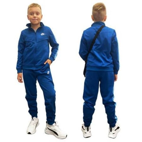 ⁨Dres sportowy Nike Jr FD3061 (kolor Niebieski)⁩ w sklepie Wasserman.eu