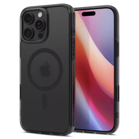 ⁨Etui Spigen Ultra Hybrid ”T” Mag MagSafe iPhone 16 Pro Max Frost Black⁩ w sklepie Wasserman.eu