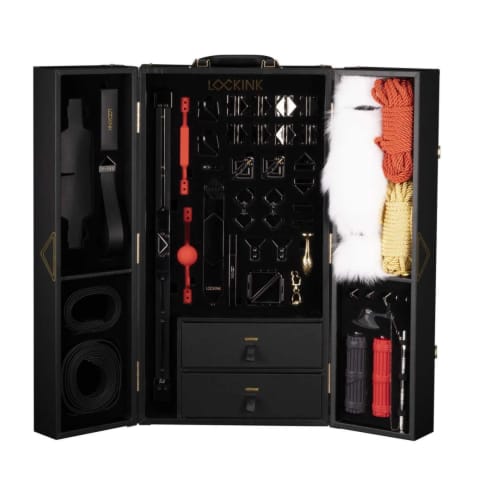 LOCKINK zestaw Bondage All-in-1 BDSM Play Kit Black at Wasserman.eu