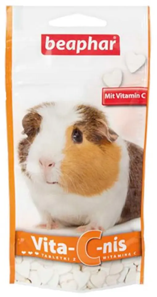 ⁨Beaphar tablets with vitamin C for guinea pig 50g⁩ at Wasserman.eu