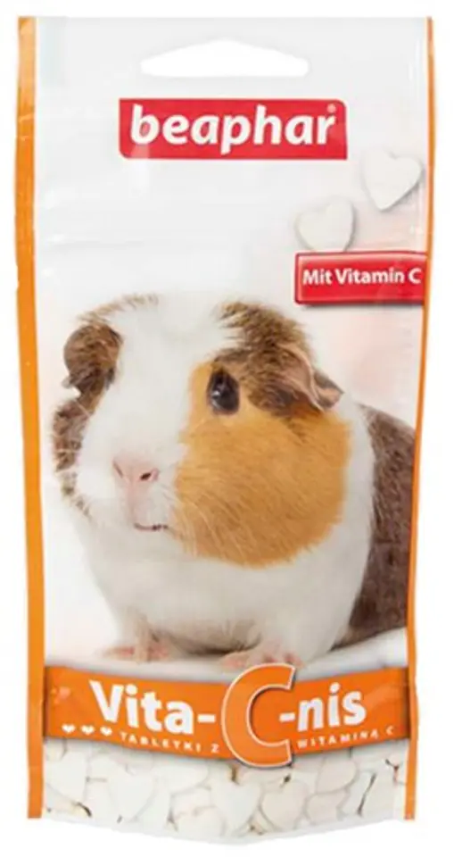 ⁨Beaphar tabletki z witaminąa C dla świnka morska 50g⁩ w sklepie Wasserman.eu