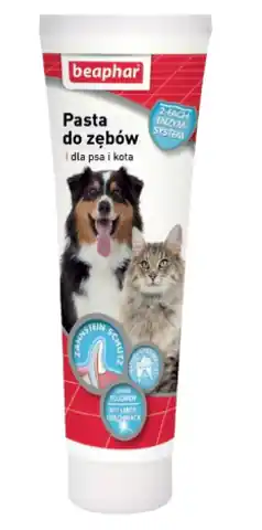 ⁨Beaphar toothpaste liver for dog and cat 100g⁩ at Wasserman.eu