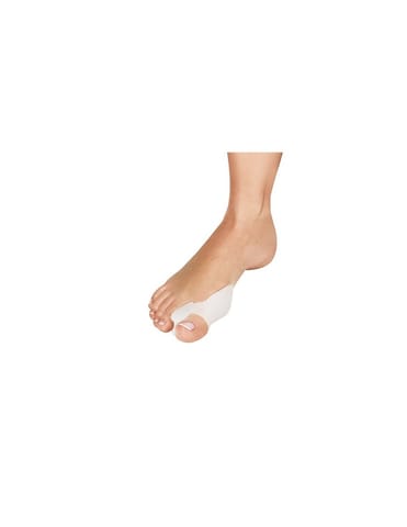 ⁨HALLUCARE hallux cover with separator 2 pcs Grey⁩ at Wasserman.eu