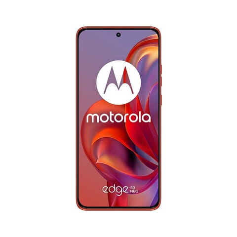 ⁨Motorola Edge 50 Neo 16.1 cm (6.36") Dual SIM Android 14 5G USB Type-C 8 GB 256 GB 4310 mAh Red⁩ at Wasserman.eu