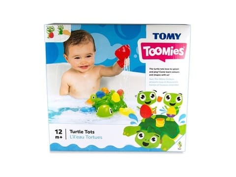 ⁨TOMY TOOMIES żółwiowa rodzinka do wanny E72097 /3⁩ w sklepie Wasserman.eu