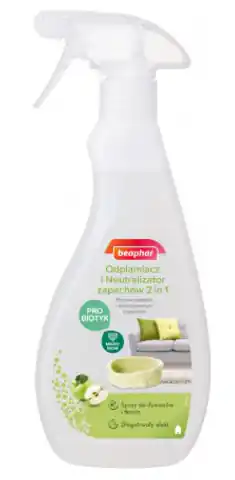 ⁨Beaphar Odour Remover - odplamiacz i neutralizator zapachów probiotyczny 500ml⁩ w sklepie Wasserman.eu