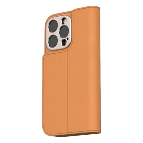 ⁨Moshi Overture MagSafe - Skórzane etui 3w1 z klapką iPhone 16 Pro (Caramel Brown)⁩ w sklepie Wasserman.eu