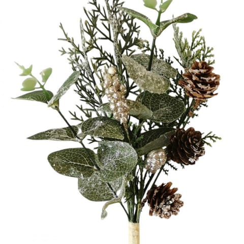⁨Gałązka na choinkę ozdobę stroik XXL 33cm BOŻE NARODZENIE KSN92⁩ w sklepie Wasserman.eu