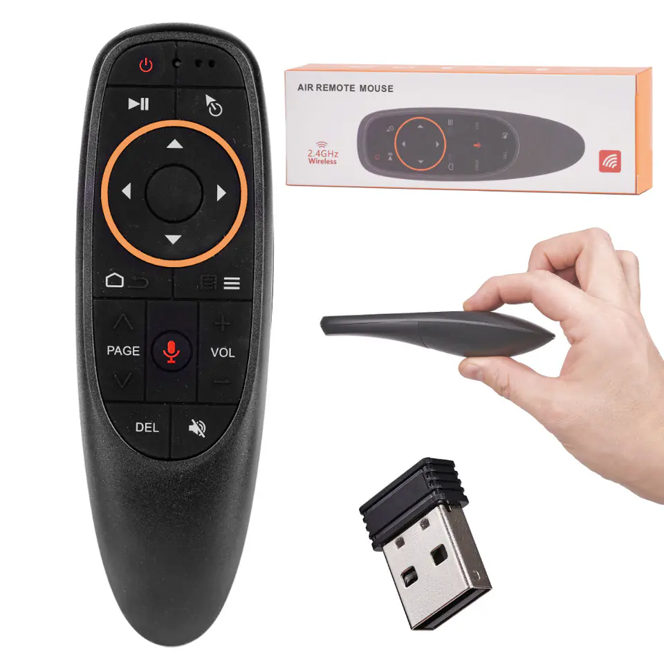 ⁨Remote Control Air Mouse G10 Smart TV Box Microphone X9⁩ at Wasserman.eu