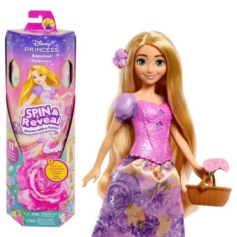 ⁨Doll Disney Princess Spin Reveal Rapunzel⁩ at Wasserman.eu