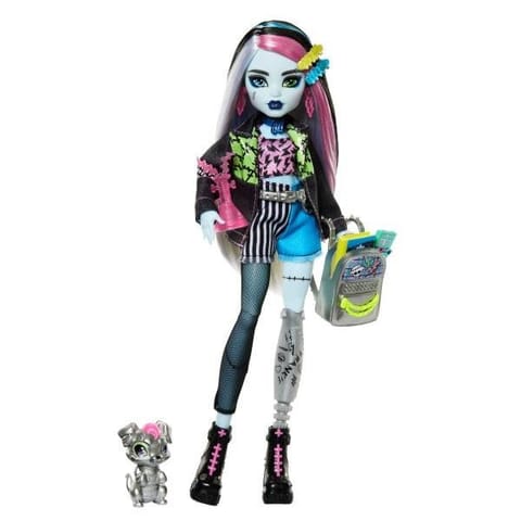 ⁨Monster High Frankie Stein Lalka podstawowa HXH73⁩ w sklepie Wasserman.eu