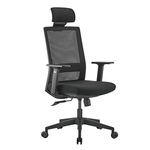 ⁨Fotel biurowy ergonomiczny premium z wysokim oparciem Ergo Office,  max 150kg, ER-425⁩ w sklepie Wasserman.eu