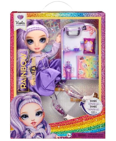 ⁨Doll Rainbow High Sparkle Shine Viola⁩ at Wasserman.eu