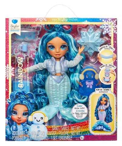 ⁨Rainbow High Winter Wonderland Doll- Skyler (Blue)⁩ w sklepie Wasserman.eu