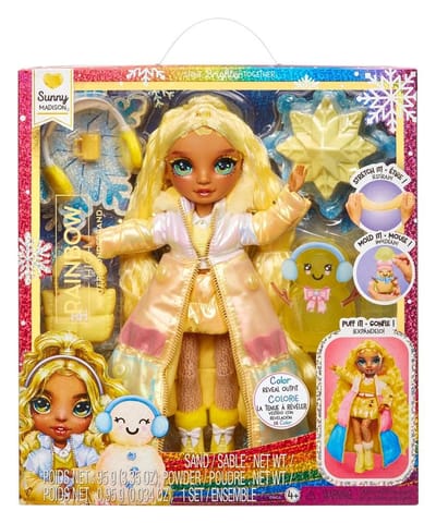 ⁨Rainbow High Winter Wonderland Doll- Sunny Yellow⁩ w sklepie Wasserman.eu