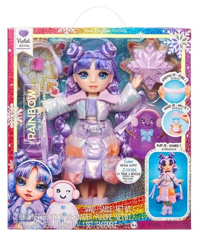 ⁨Rainbow High Winter Wonderland Doll- Violet Purple⁩ w sklepie Wasserman.eu