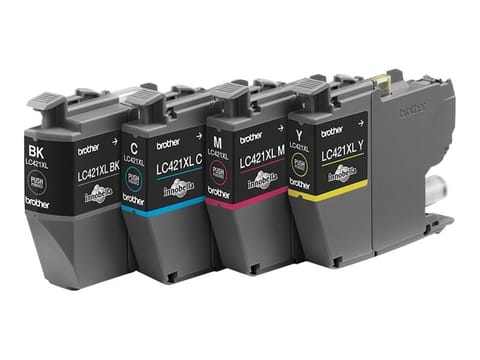 ⁨Black Yellow Cyan Magenta Ink cartridge 500 pages 421XL Brother LC⁩ w sklepie Wasserman.eu
