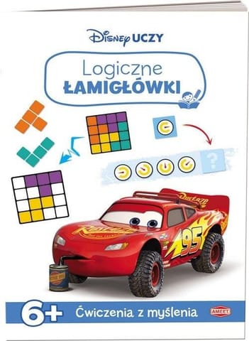 ⁨Logiczne łamigłówki. Disney Uczy. Auta⁩ w sklepie Wasserman.eu