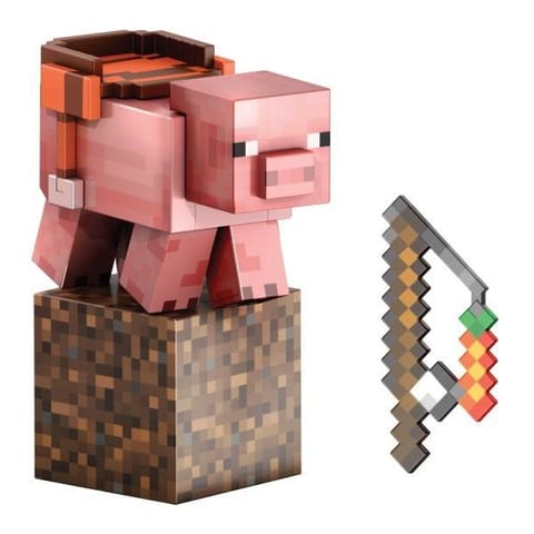 ⁨Minecraft Diamentowy Poziom Świnia Figurka⁩ w sklepie Wasserman.eu