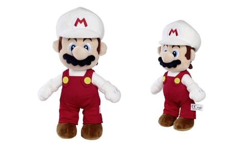⁨Mascot Mario Fire Mario Plush, 30 cm⁩ at Wasserman.eu