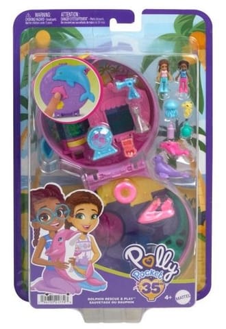 ⁨Figures er Polly Pocket Dolphin Aquarium Compact set⁩ at Wasserman.eu