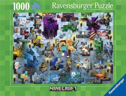 ⁨Puzzle 1000 Challenge. Minecraft⁩ w sklepie Wasserman.eu