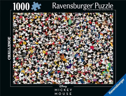 Puzzle 1000 Challenge. Myszka Miki w sklepie Wasserman.eu
