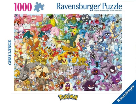 Puzzle 1000 Challenge. Pokemon w sklepie Wasserman.eu