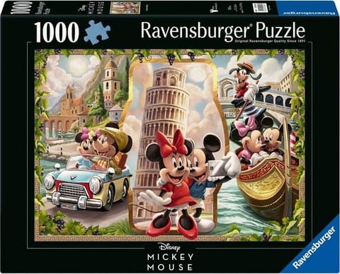 Puzzle 1000 Disney Classics Wakacje Miki i Mini w sklepie Wasserman.eu