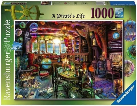 ⁨Puzzle 1000 Pirackie życie⁩ w sklepie Wasserman.eu