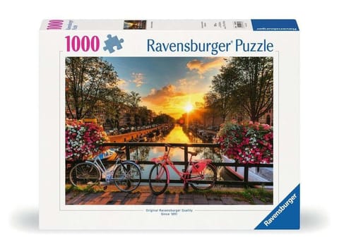 ⁨Puzzle 1000 Rowery w Amsterdamie⁩ w sklepie Wasserman.eu