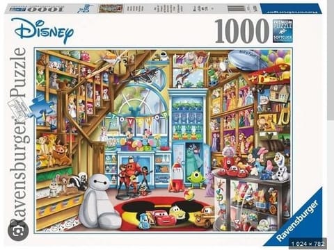 ⁨Puzzle 1000 Świat Disney⁩ w sklepie Wasserman.eu