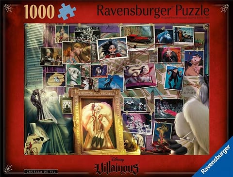 ⁨Puzzle 1000 Villainous. Cruella de Mon⁩ w sklepie Wasserman.eu