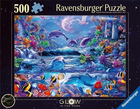 ⁨Puzzle 500 świecące - Magiczny świat⁩ w sklepie Wasserman.eu