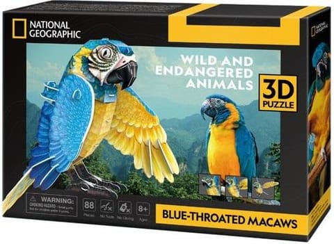 ⁨Puzzle 3d National Geographic Ara Szafirowa⁩ w sklepie Wasserman.eu