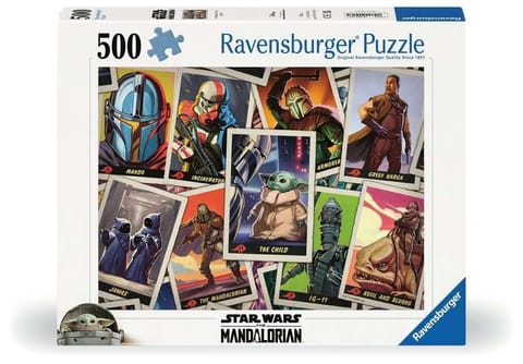 ⁨Puzzle 500 Mandalorian⁩ w sklepie Wasserman.eu