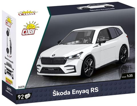 ⁨Blocks Skoda Enyaq RS 92 blocks⁩ at Wasserman.eu