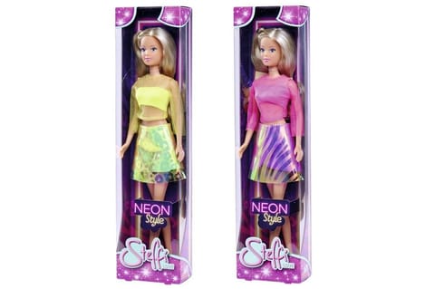 ⁨Doll Steffi Love Neon style, 2 types⁩ at Wasserman.eu